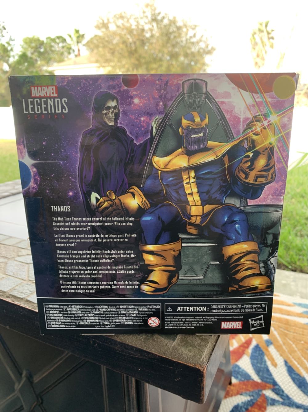 Thanos Marvel Legends - Hasbro (Marvel Legends) action figure collectible [Barcode 5010993789771] - Main Image 3