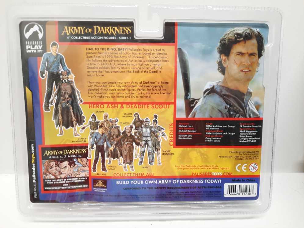 Palisades Army Of Darkness Hero Ash & Deadite Scout  - Palisades Toys (Army Of Darkness) action figure collectible [Barcode 666620112303] - Main Image 2
