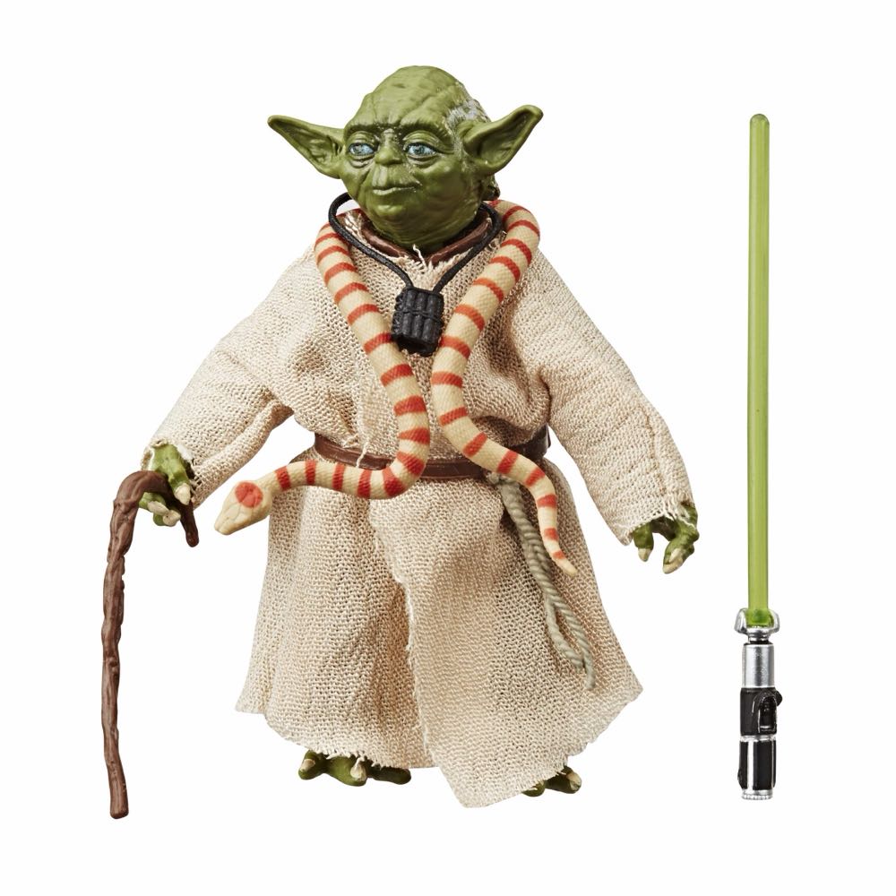 Star Wars 40th Anniversary Black Series Yoda (Empire Strikes Back) - Kenner/Hasbro/Disney (Empire Strikes Back 40th Anniversary) action figure collectible [Barcode 5010993660568] - Main Image 3