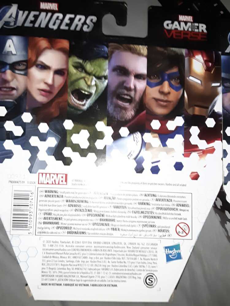 Ms. Marvel - Marvel Gamer Verse - Hasbro (Gamer Verse) action figure collectible [Barcode 5010993707423] - Main Image 2