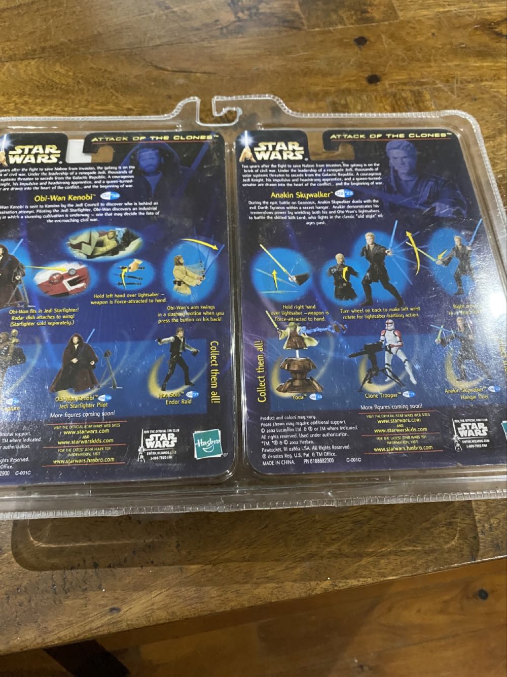 Attack Of The Clones Anakin Skywalker & Obi-wan Kenobi  (1. Star Wars) action figure collectible - Main Image 2