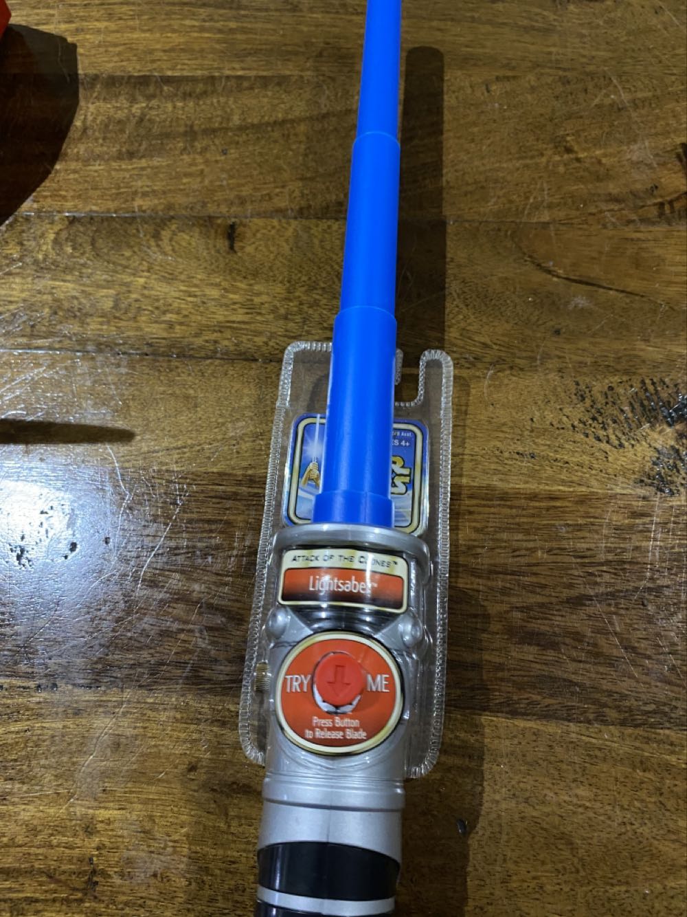 Attack Of The Clones Lightsaber Blue  action figure collectible - Main Image 3