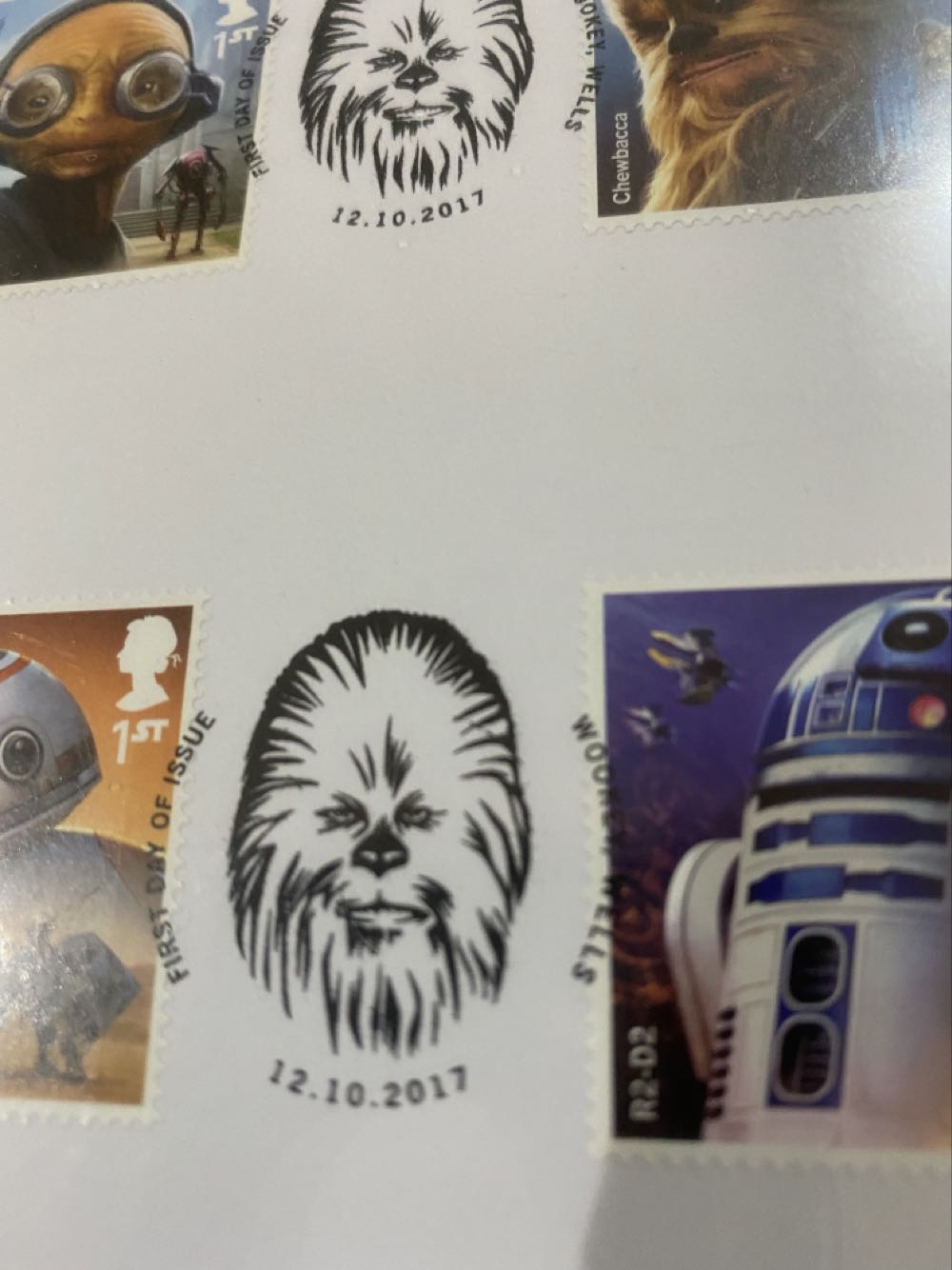 The Royal Mail Star Wars Stamps  action figure collectible - Main Image 2