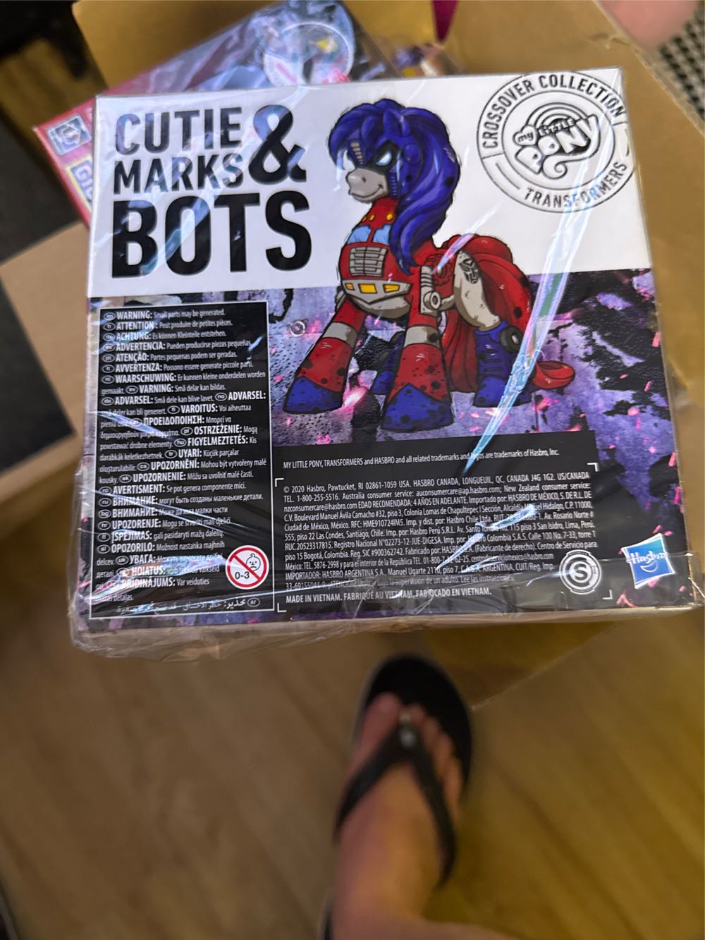 My Little Pony X Transformers Crossover Collection My Little Prime Transformers-inspired Collectible Pony Figure - Hasbro (Transformers) (My Little Pony) action figure collectible [Barcode 5010993747054] - Main Image 3