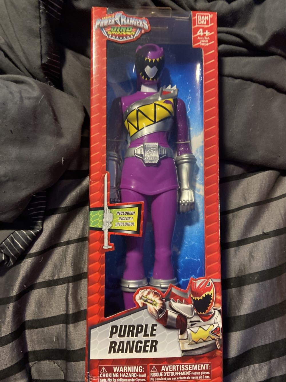 Purple Ranger - Ban Dai action figure collectible [Barcode 045557431341] - Main Image 1