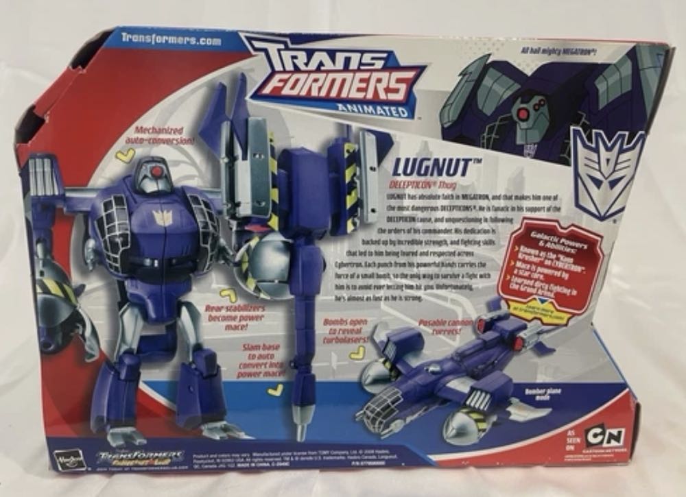 Transformers Animated Voyager Class Lugnut - Hasbro (Transformers Animated) action figure collectible [Barcode 653569349679] - Main Image 2