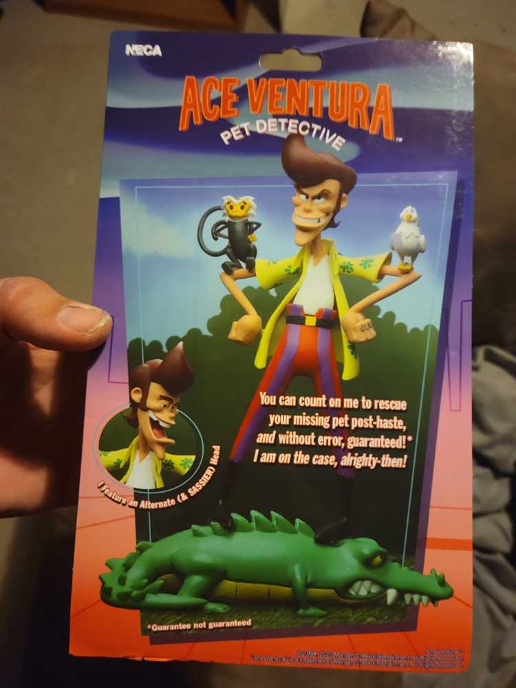Ace Ventura: Pet Detective Toony Classic 6” Scale Action Figure - Neca (Toony Classics line) action figure collectible [Barcode 634482163498] - Main Image 3