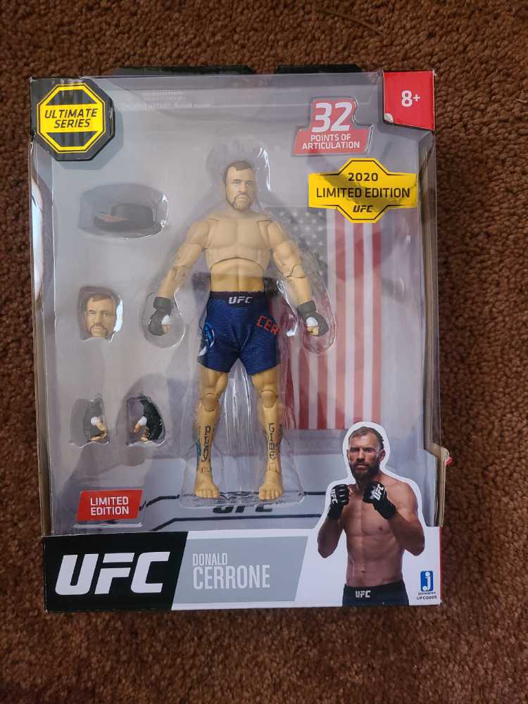 Jazwares UFC Ultimate Series 2020 Donald Cerrone Limited Edition  - Jazwares (UFC Collection) action figure collectible [Barcode 191726015932] - Main Image 2