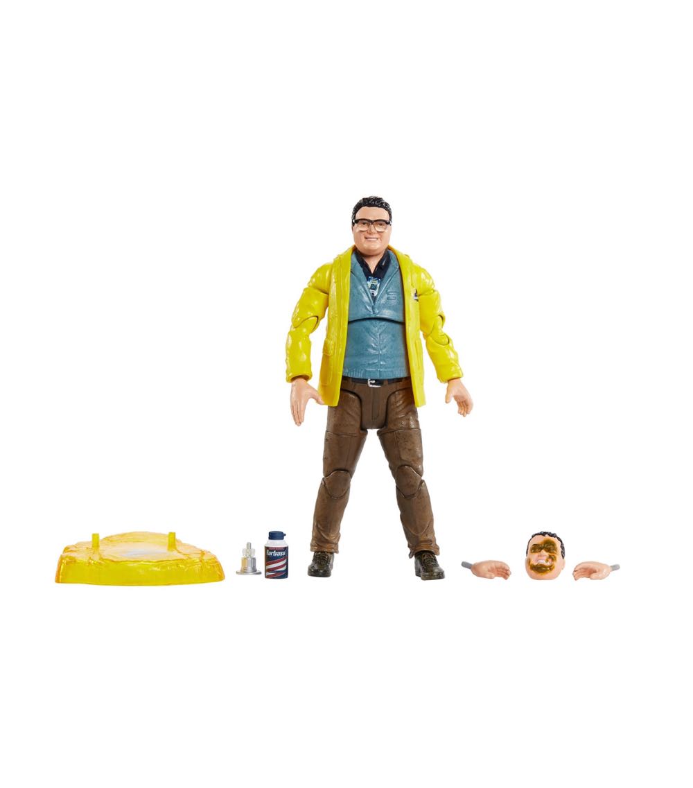 Dennis Nedry - Mattel (Jurassic Park) action figure collectible [Barcode 887961886351] - Main Image 3