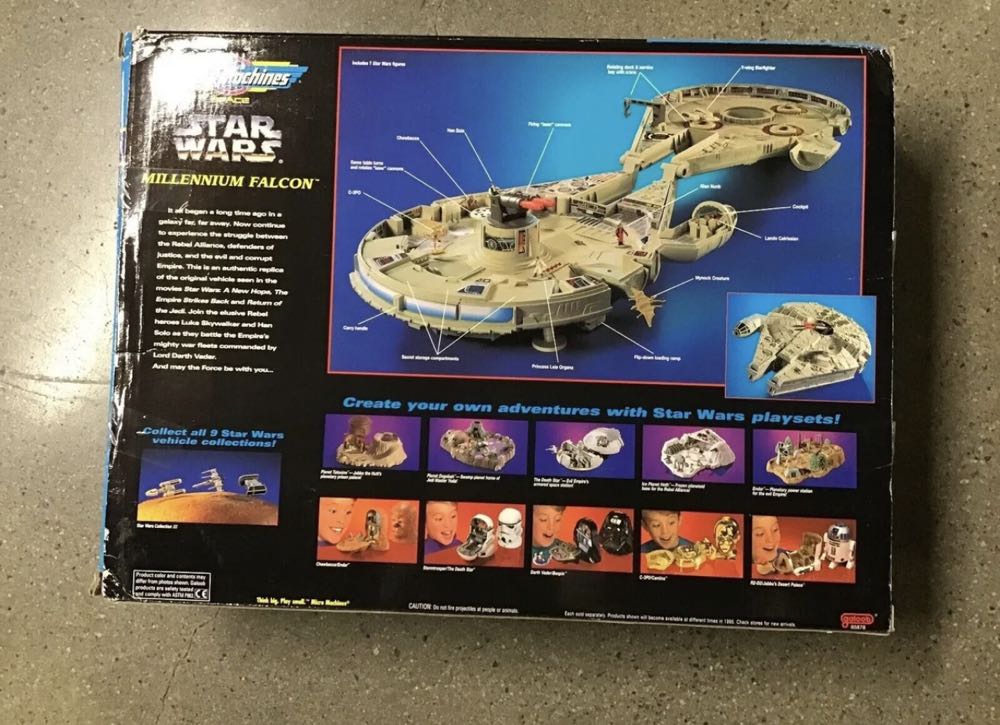 Millenium Falcon - Galoob action figure collectible - Main Image 2