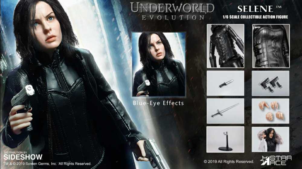 Selene, Underworld 2: Evolution (Blue Eyes Version) (SA0048) - Star Ace Toys Limited (Underworld 2: Evolution (2006)) action figure collectible - Main Image 4