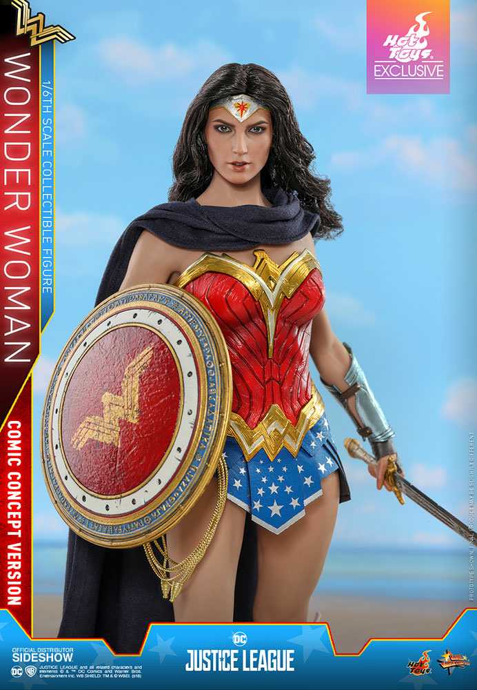 Wonder Woman, Justice League (Comic Concept Version) (MMS506) - Hot Toys (Justice League (2017)) action figure collectible - Main Image 4