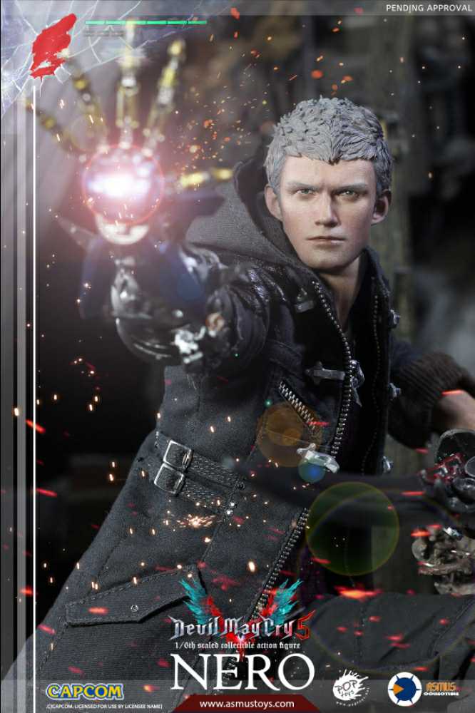 Nero, Devil May Cry V (DMC503) - Asmus Toys (Devil May Cry V) action figure collectible - Main Image 3