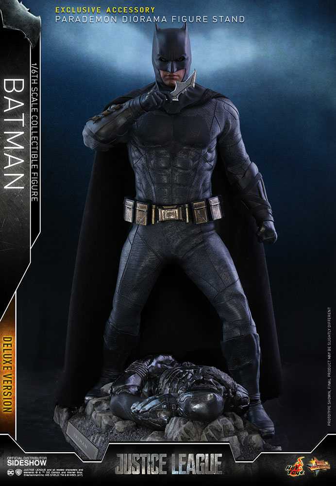 Batman, Justice League (Deluxe Version) (1:6) - Hot Toys (Justice League (2017)) action figure collectible - Main Image 2