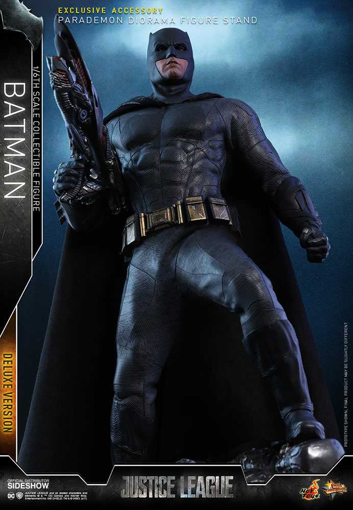 Batman, Justice League (Deluxe Version) (1:6) - Hot Toys (Justice League (2017)) action figure collectible - Main Image 3