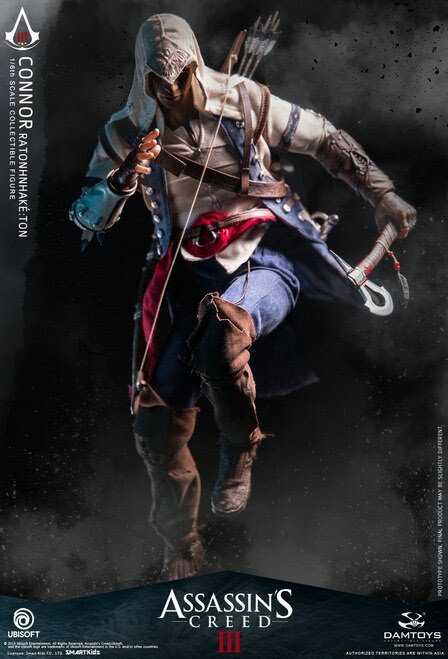 Connor Ratonhnhaké:ton, Assassins Creed III (DMS010) - DamToys (Assassins Creed (2012)) action figure collectible - Main Image 2
