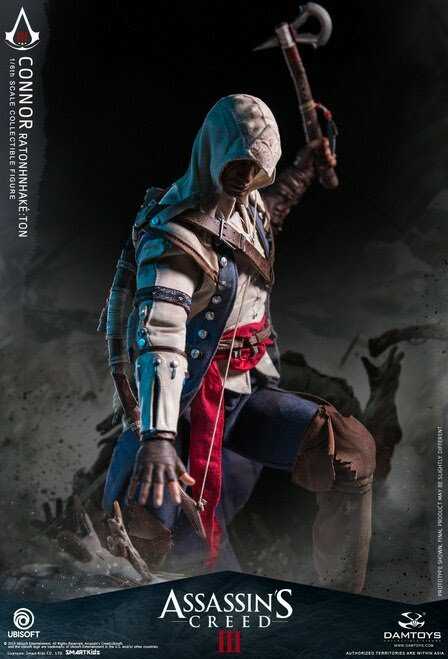 Connor Ratonhnhaké:ton, Assassins Creed III (DMS010) - DamToys (Assassins Creed (2012)) action figure collectible - Main Image 3