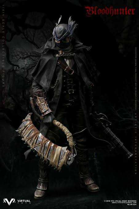 Bloodhunter, Bloodborne (Unlicensed) - VTS Toys/Virtual Toys (Bloodborne (2015)) action figure collectible - Main Image 2