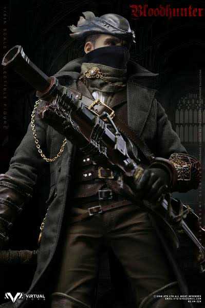 Bloodhunter, Bloodborne (Unlicensed) - VTS Toys/Virtual Toys (Bloodborne (2015)) action figure collectible - Main Image 3
