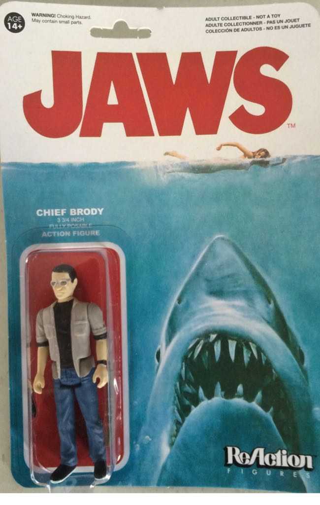 ReAction Jaws - Chief Brody - ReAction (Jaws) action figure collectible [Barcode 849803055509] - Main Image 1