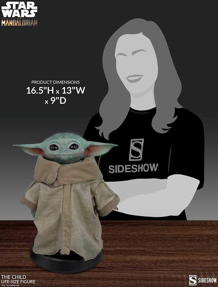 The Child (Grogu) - Sideshow Collectibles (Star Wars: The Mandalorian) action figure collectible [Barcode 747720250611] - Main Image 2