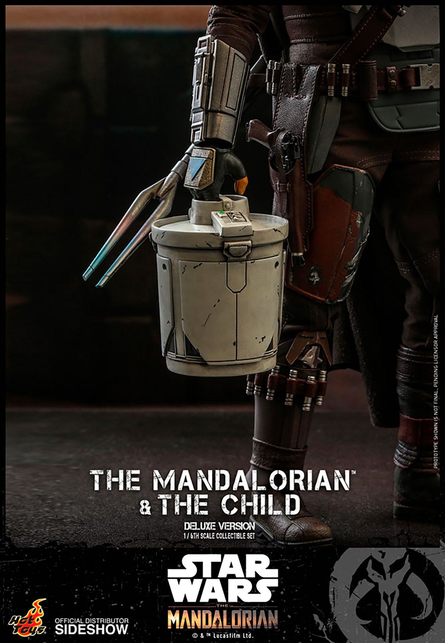 The Mandalorian & The Child - Hot Toys / Side Show (1/6th Scale) action figure collectible [Barcode 4895228604774] - Main Image 6