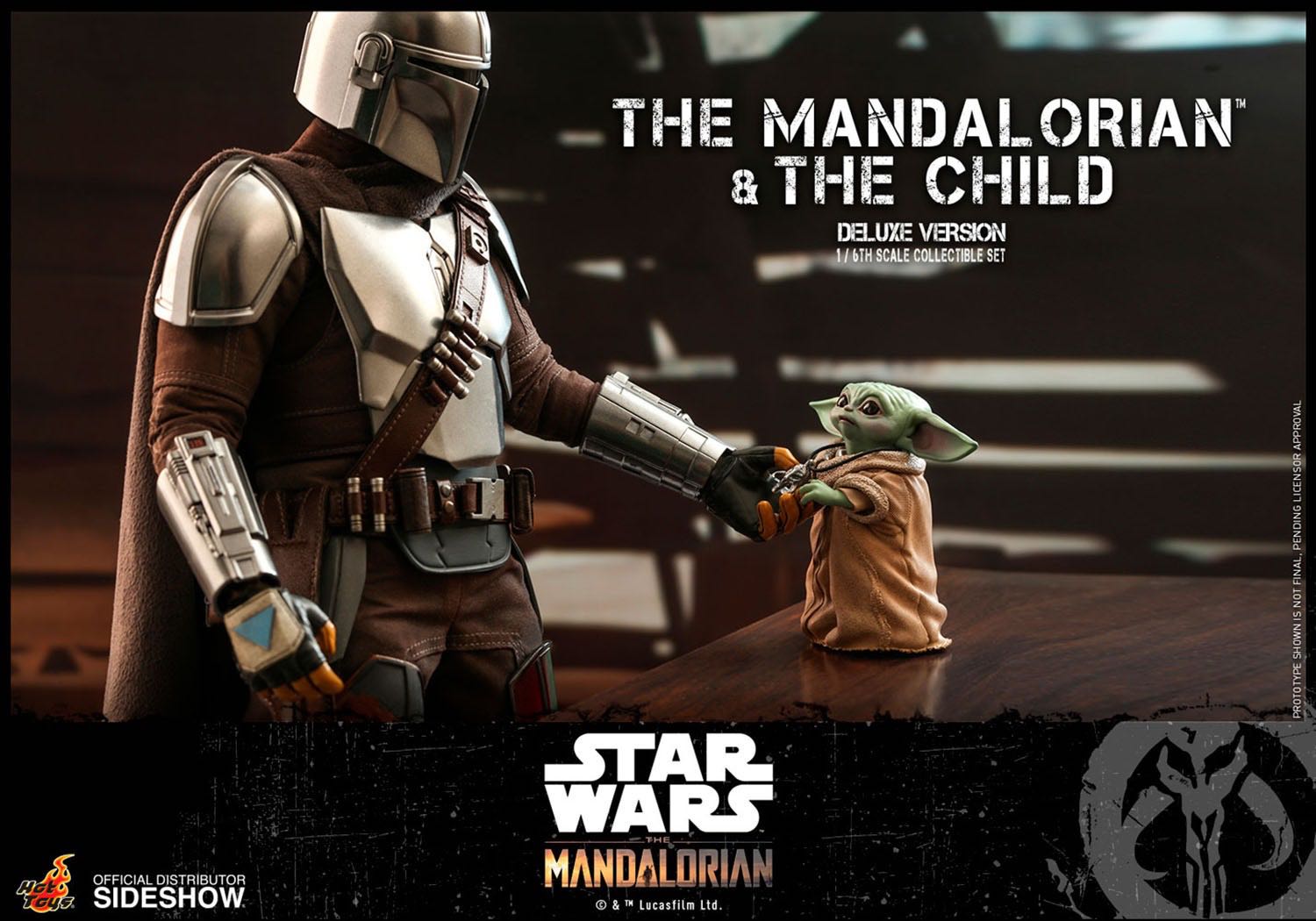 The Mandalorian & The Child - Hot Toys / Side Show (1/6th Scale) action figure collectible [Barcode 4895228604774] - Main Image 7