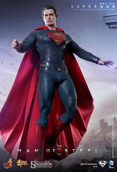 Superman, Man of Steel (MMS200) - Hot Toys (Man of Steel (2013)) action figure collectible - Main Image 3