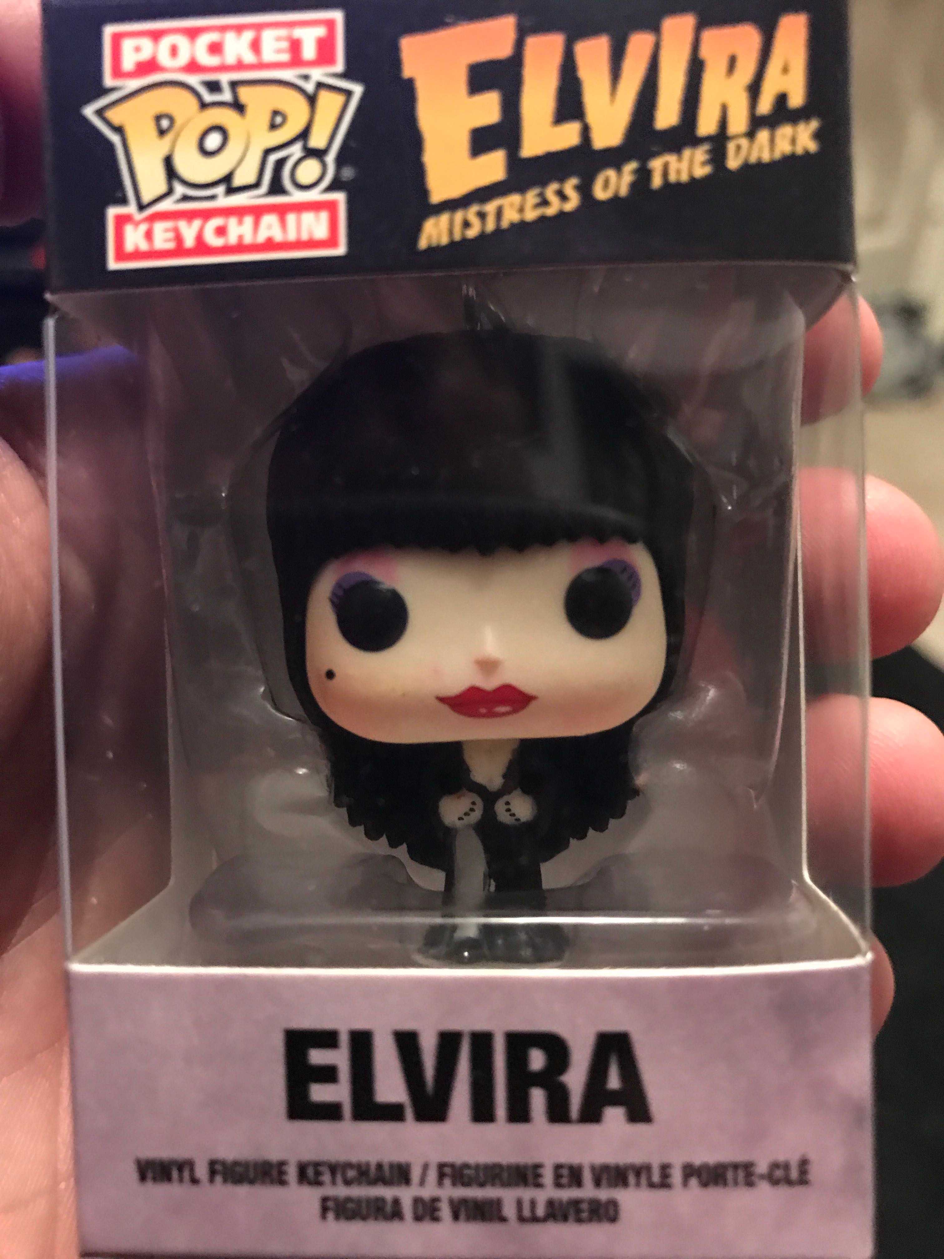 Pop Elvira Mistress Of The Dark  - Funko Pop (POCKET POP! KEYCHAIN) action figure collectible [Barcode 889698322423] - Main Image 1
