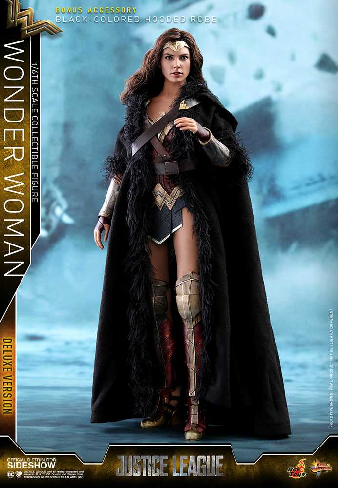 Wonder Woman, Justice League (Deluxe Version) (MMS451) - Hot Toys (Justice League (2017)) action figure collectible - Main Image 2