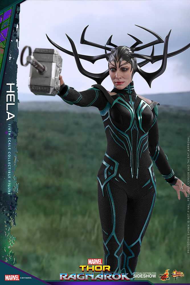 Hela, Thor: Ragnarok (MMS449) - Hot Toys (Thor: Ragnarok (2017)) action figure collectible - Main Image 4