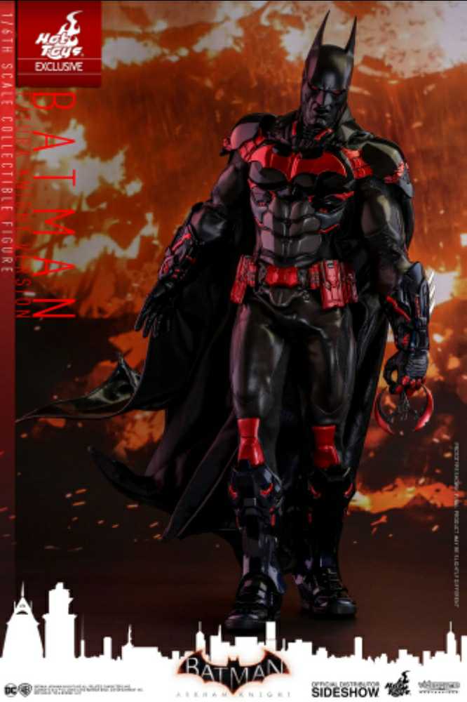 Batman, Arkham Knight (Futura Knight) (Exclusive Version) (1:6) - Hot Toys (Batman: Arkham Knight (2015)) action figure collectible - Main Image 2