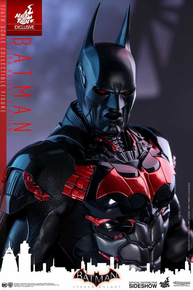 Batman, Arkham Knight (Futura Knight) (Exclusive Version) (1:6) - Hot Toys (Batman: Arkham Knight (2015)) action figure collectible - Main Image 4