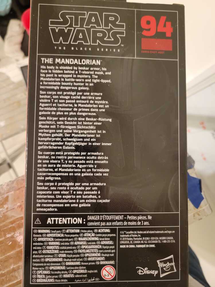The Mandalorian Black Series  action figure collectible [Barcode 630509868087] - Main Image 2