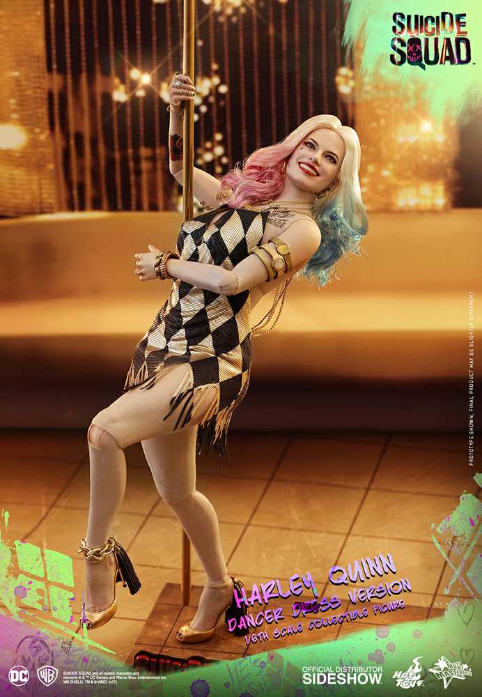 Harley Quinn, Dancer Dress Version, Suicide Squad (MMS439) - Hot Toys (Suicide Squad (2016)) action figure collectible - Main Image 2