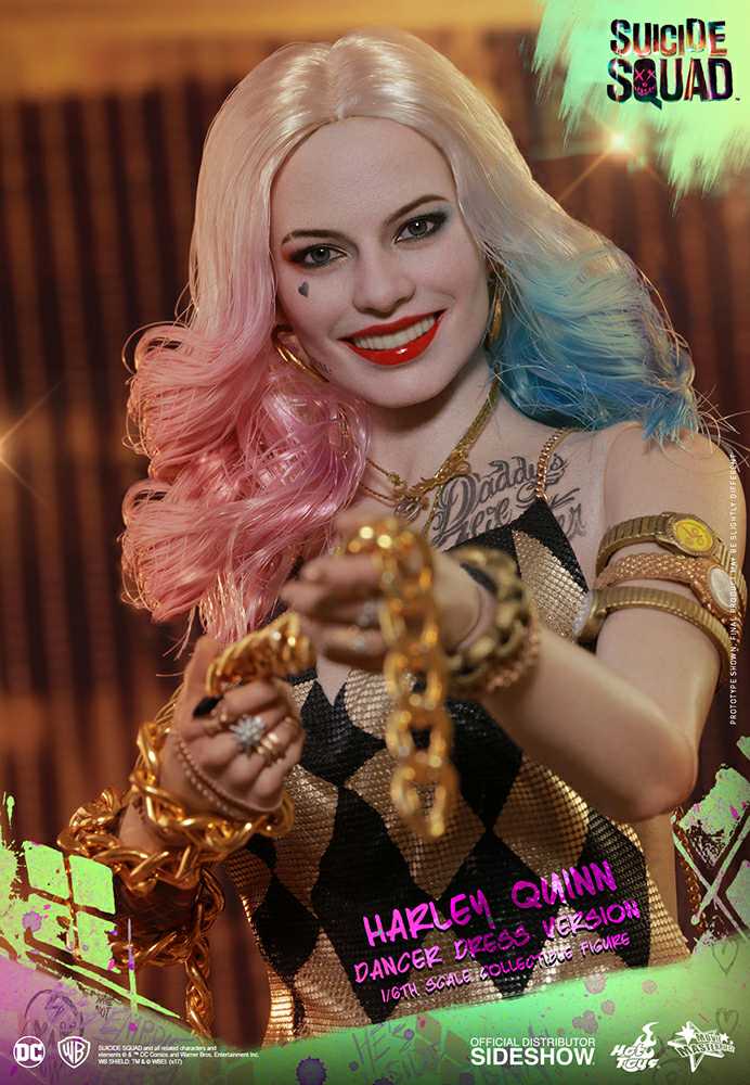 Harley Quinn, Dancer Dress Version, Suicide Squad (MMS439) - Hot Toys (Suicide Squad (2016)) action figure collectible - Main Image 4