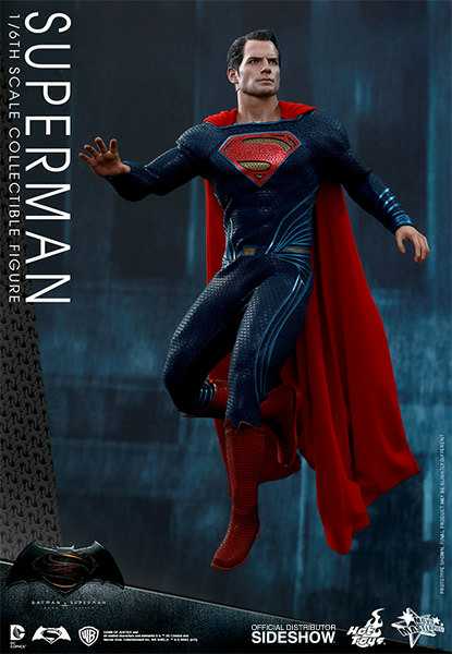 Superman, Batman vs Superman: Dawn of Justice (MMS343) - Hot Toys (Batman vs Superman: Dawn of Justice (2017)) action figure collectible - Main Image 3