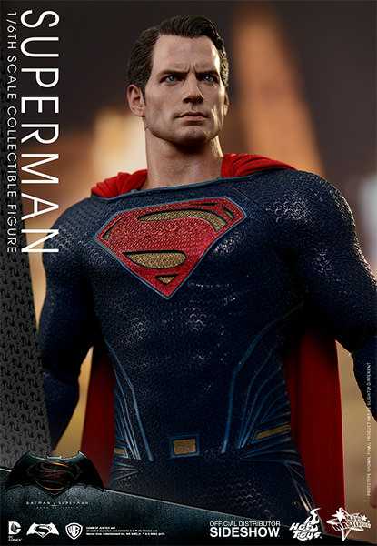 Superman, Batman vs Superman: Dawn of Justice (MMS343) - Hot Toys (Batman vs Superman: Dawn of Justice (2017)) action figure collectible - Main Image 4