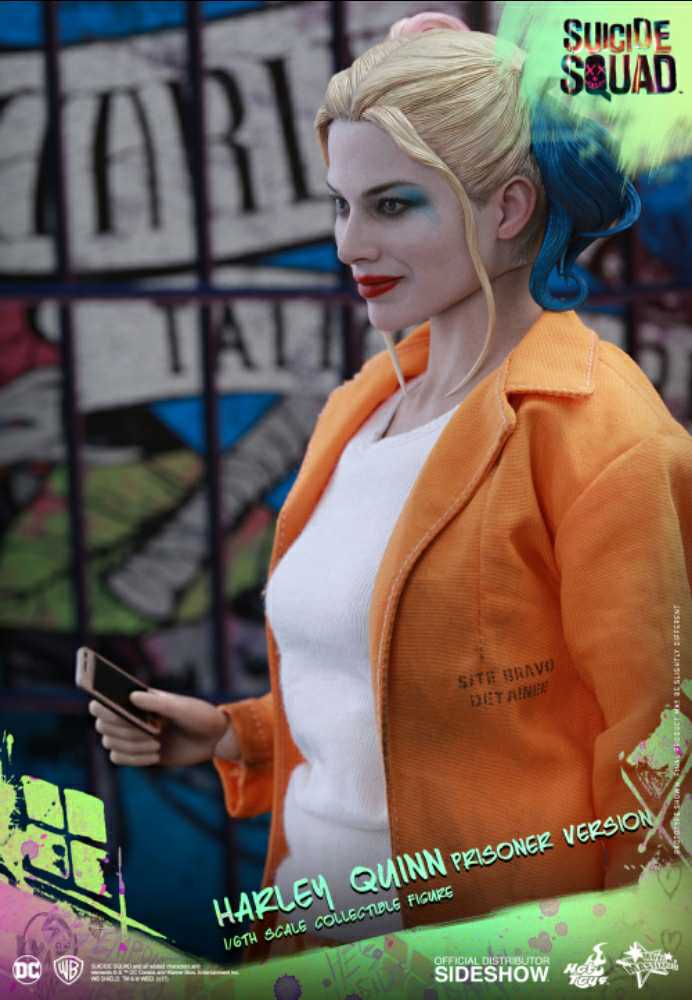Harley Quinn, Prisoner Version, Suicide Squad (MMS407) - Hot Toys (Suicide Squad (2016)) action figure collectible - Main Image 3