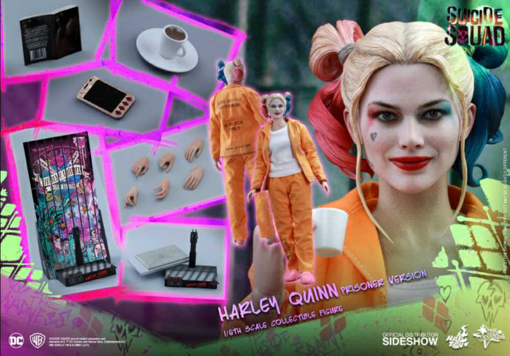 Harley Quinn, Prisoner Version, Suicide Squad (MMS407) - Hot Toys (Suicide Squad (2016)) action figure collectible - Main Image 4