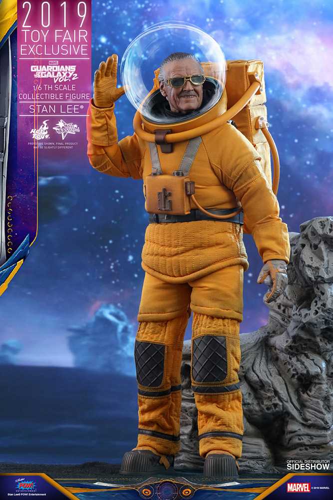 Stan Lee, Guardians of the Galaxy Vol 2 (MMS545) - Hot Toys (Guardians of the Galaxy Vol. 2 (2017)) action figure collectible - Main Image 3