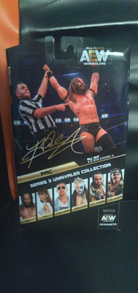 PAC - AEW - Unrivaled 19 - Jazzwares (AEW Unrivaled Collection: Series 3) action figure collectible [Barcode 191726377078] - Main Image 3