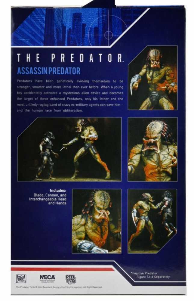 Neca - Ultimate Unarmored Assassin Predator (The Predator) - Neca/Reel Toys (The Predator) action figure collectible [Barcode 634482515808] - Main Image 4