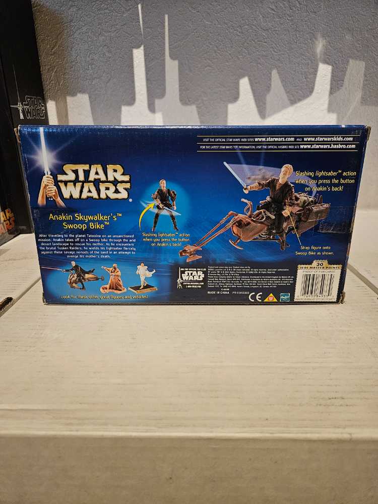 Anakin Skywalker’s Swoop Bike  (Attack Of The Clones) action figure collectible [Barcode 076930849330] - Main Image 2