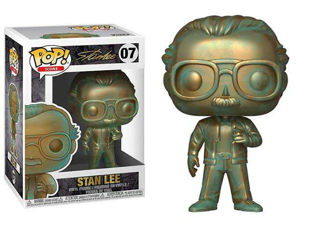 Stan Lee, Pop!, Icons Patina (07) - Funko (Funko Pop!) action figure collectible - Main Image 2