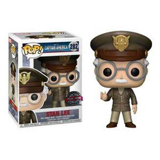 Stan Lee, Pop!, Captain America: The First Avenger (282) - Funko (Funko Pop!) action figure collectible - Main Image 3