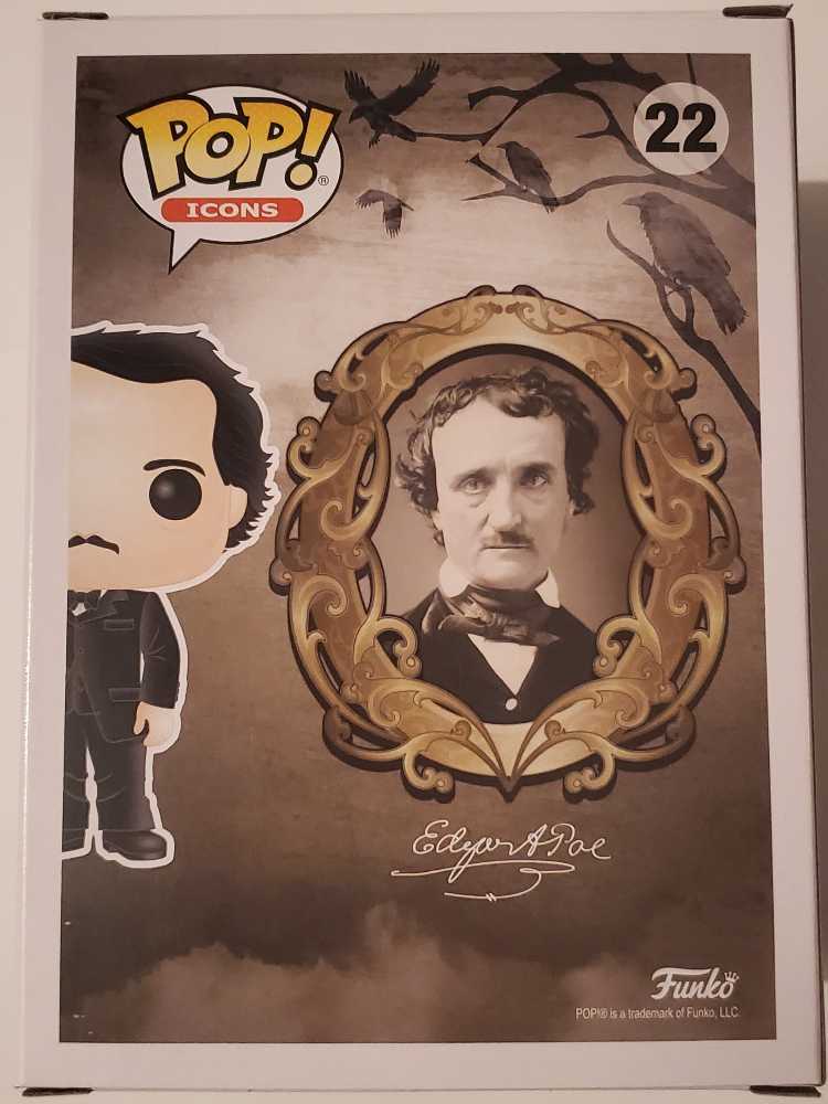 Edgar Allan Poe 22 - Funko (Funko Pop! Icons) action figure collectible [Barcode 889698434225] - Main Image 4