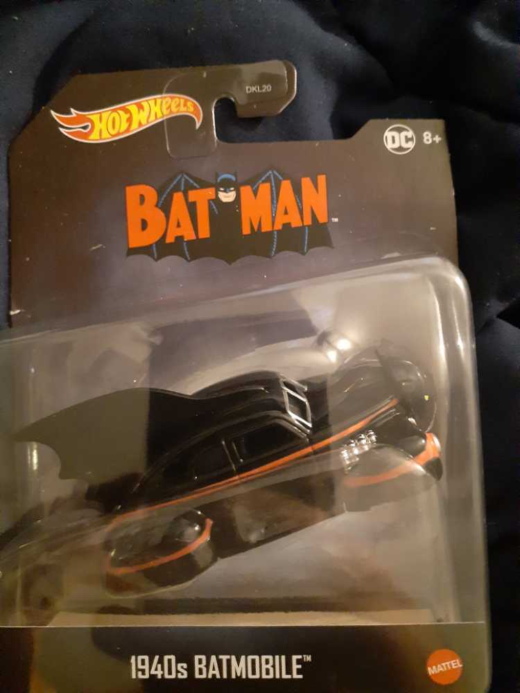 Hot HBatman 1940s Batmobile - Hot Wheels (Hot Wheels) action figure collectible [Barcode 887961242553] - Main Image 2