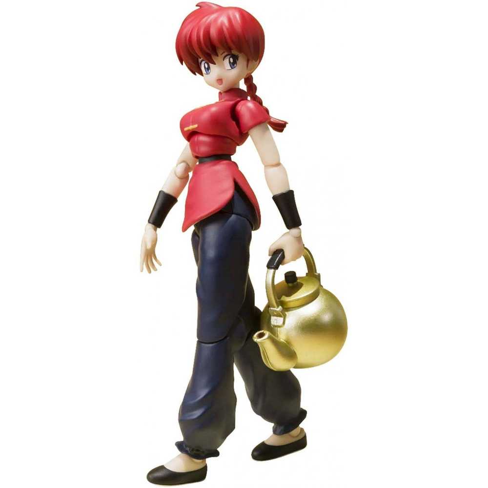 Ranma ½ Ranma Saotome (Girl Type) - Bandai Tamashii Nations - S.H. Figuarts (Anime) action figure collectible [Barcode 4549660018445] - Main Image 3