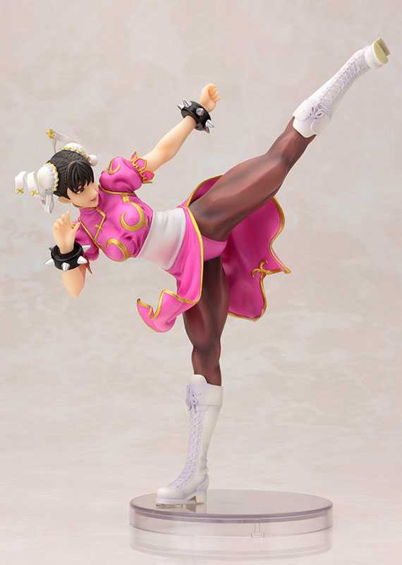 Chun-Li, Pink Outfit, Street Fighter Bishoujo (Limited Edition) - Kotobukiya (Street Fighter Bishoujo) action figure collectible - Main Image 2